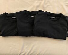 Abercrombie & Fitch 3 Men's Black Classic Polished Tees - Small picture