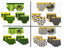 NEW John Deere Green Tractor Construction Briefs, Boxer Briefs Sizes 2T-3T 4T-5T picture