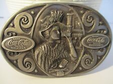 1975  Coca-Cola  Paperweight by Bergamot Brass Works picture