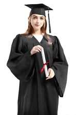 Graduation Cap and Gown with 2024 Year Charm for College &High School, Unisex picture