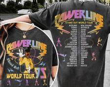 Vintage Powerline Stand Out World Tour '95 Goofy T Shirt Double Sides S-5Xl picture