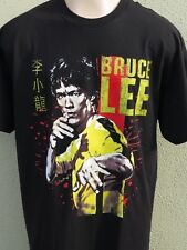 BRUCE LEE T-Shirt Karate Kung Fu Martial Arts Yellow Jumpsuit Fist Of Fury Movie picture