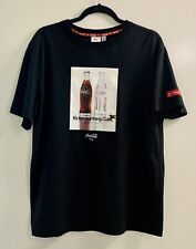 Puma X Coca-Cola Photo Black Cotton Short Sleeve T-Shirt - Size Medium picture