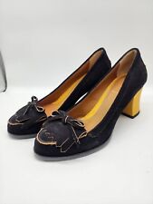 Fendi Black heels Size 38 3 1/2 Heels picture