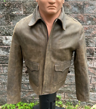 Indiana Jones Last Crusade Leather Jacket by Wested Leather in Cowhide Size 46 picture