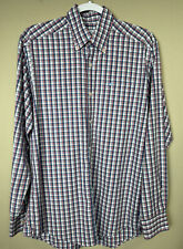 Southern Tide button down shirt mens plaid long sleeve shirt, sz S Classic Fit picture