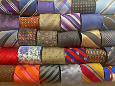 Lot 55 Pcs 100% SILK Neckties Quilting Craft Neck Tie Wear Overstock Lots picture