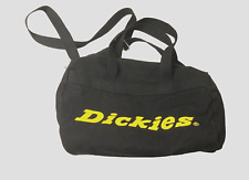 $45 Dickie Official Est. 1922 Gym Black Yellow Duffle Shoulder Denim Canvas Bag picture