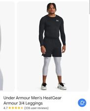 Set Of Mens Under Armour Leggings Combo 2XL  picture