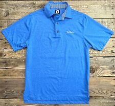 FootJoy Titleist Short Sleeve Golf Polo Shirt Mens Small Blue picture