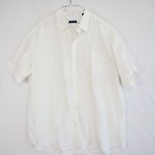 Zachary Prell Shirt Mens 2XL XXL Linen Resort Casual Button Up Short Sleeve picture
