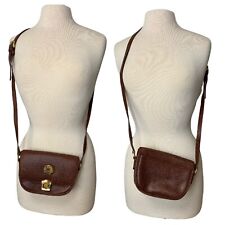 Rare Vintage Eliana Italy Leather Embossed Purse W/ Solid Brass Hardware picture