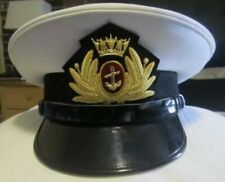 ROYAL UK MERCHANT NAVY Officer HAT CAP NEW MOST SIZES HI QUALITY picture