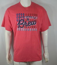 The American Outdoorsman  Men's T shirt 2XL Red White & Brew Graphic tee NWT picture