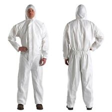 15 Pack Disposable SMS Protective Coverall Painter Suit Fluid Resistant White picture