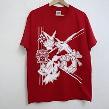 Pokémon 2010 National Championship Staff Tee Red T-Shirt Short Sleeve Sz Medium picture
