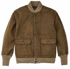 Filson CCC Wool Bomber 20263385 Marsh Olive Dark Army Jacket Limited Civilian CC picture