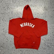 Vintage 90s Russell Athletic Nebraska Hoodie Made In USA XL picture