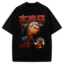 Young And Dangerous 古惑仔 Chicken Jordan Chan Vintage 90's Style Grapic T Shirt picture