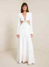 NWT A.L.C. Trina Cut-Out Embellished Maxi Dress Gown White Wedding XS 0 $1,495 picture
