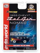 NEW Auto World Blue 1955 Chevy Bel Air Nomad AFX HO Slot Car CP7780 Xtraction picture