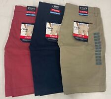 CHAPS Men's Flat Front Shorts Stretch Classic Fit 4-Pocket CHOOSE COLOR & SIZE picture