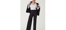 NEW Spanx The Perfect Pant Wide Leg Classic Black Trousers Business Slacks 2X P picture