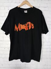 Vintage McDonalds Mickey D’s T Shirt Black XL USA Made  picture