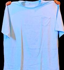 6XL Blue Heavyweight T-Shirt w/ Pocket Top Quality Best Value Anywhere Big Tall picture