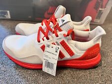 Adidas UltraBoost x Lego Red White Size 8.5 Running Shoes White Red H67955 picture
