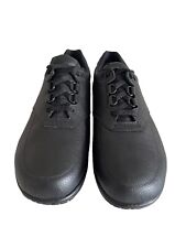 NEW SAS Men's Guardian Black Non Slip Lace Up Shoes Water Resistant Size 12WW picture