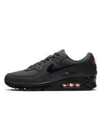 2024 NK Men's Trainers Air Max 90 Grey Orange US Size 4-11 Men's Shoes Sneakers picture