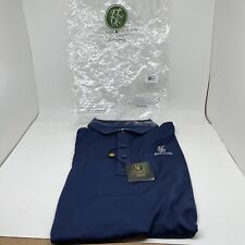 Bobby Jones L Summer Navy East Lake Short Sleeve Golf Polo Shirt NWT picture