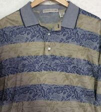 Vintage Nicholas Polo Shirt Men's Size XL Cotton Floral picture