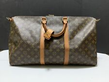 Authentic LOUIS VUITTON Monogram Keepall bandouliere 50 cross body bag Travel picture