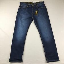 Stanley Jeans Mens 36X30 Blue Denim Workwear Flex Technology Slim Fit NWT picture