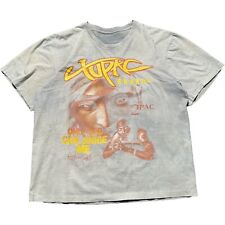 Vintage Tupac Shakur Shirt Rap Tee Single Stitch Snoop Dog Wutang XL Faded picture