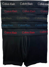 Calvin Klein Men's Cotton Stretch Holiday 5-Pack Low Rise Trunk Black Medium picture