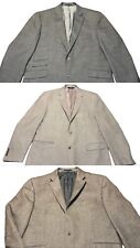 Jos A. Bank Herringbone Wool  3 Pc Lot Traveler Sport Coat Blazer Jacket picture