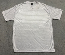Trust USA Collection Men's Mesh Jersey Shirt Size M Short Sleeve White picture