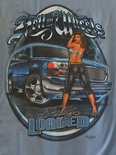 VINTAGE HELL ON WHEELS FULLY LOADED T SHIRT SIZE L CHEST 22