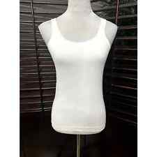 Halogen Women's White/Ivory 2-Way Shaping Sleeveless Tank Top L NWOT picture