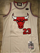 Michael Jordan Jersey #23 Chicago Bulls Throwback Jersey Men's Beige US Seller picture