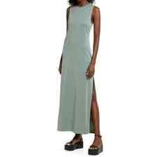 OPEN EDIT Sleeveless Reversible Maxi Dress In Green Agave XS 1071C picture