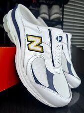 New Balance 2002R Mule Slip On Sneaker Shoes Blue Navy White M2002RMO - Size 8.5 picture