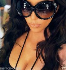 Sunglasses OVERSIZED Round Circle SHIELD Large Lens Women Ali Celebrity XXL MASK picture