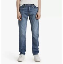 Levi’s Men’s 505 Regular Fit Medium Wash Jeans Size 32 X 32 picture