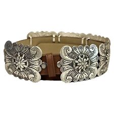 Cowgirls Jewelry Ladies Large Rectangle Concho Fashion Belt 53-0101 picture