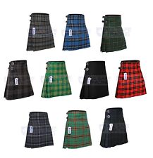 KIDS BOYS, GIRLS 13-Oz Casual / Formal Wear Scottish Tartan Kilt 6 Types Tartans picture