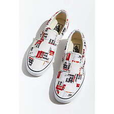Vans Slip On Skate Shoes Packing Tape Blanc De Blanc Red VN0A4U38WN4 picture